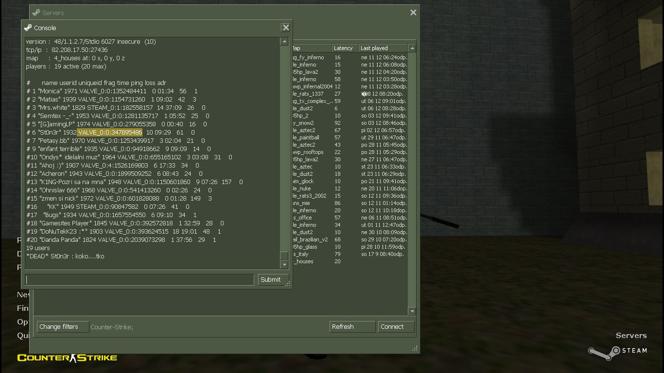 Odoslaný screenshot obrázok 