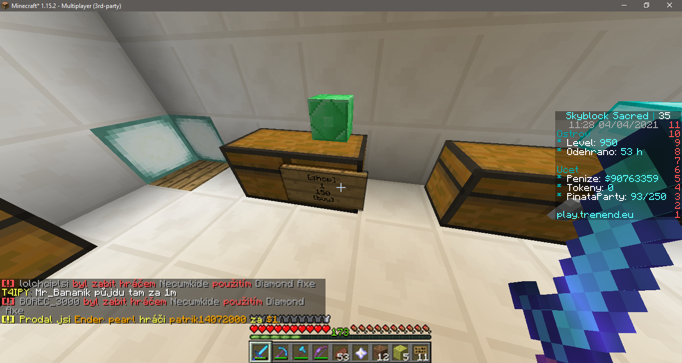 Odoslaný screenshot obrázok 