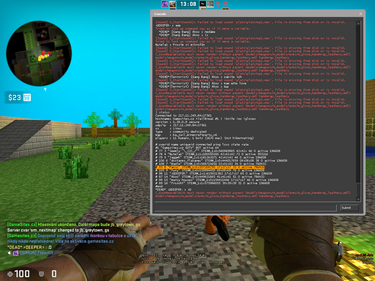 Odoslaný screenshot obrázok 